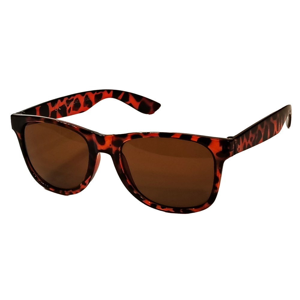 Classic tortoise shell tinted fashion sunglasses